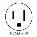 NEMA 6-50 Plug