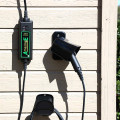 Amazing-E Wall Mounted EVSE with Connector Holster and Cable Wrap