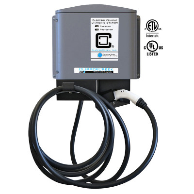 ClipperCreek CS-60 48 amp commercial ev-charging station, etl and ul listed